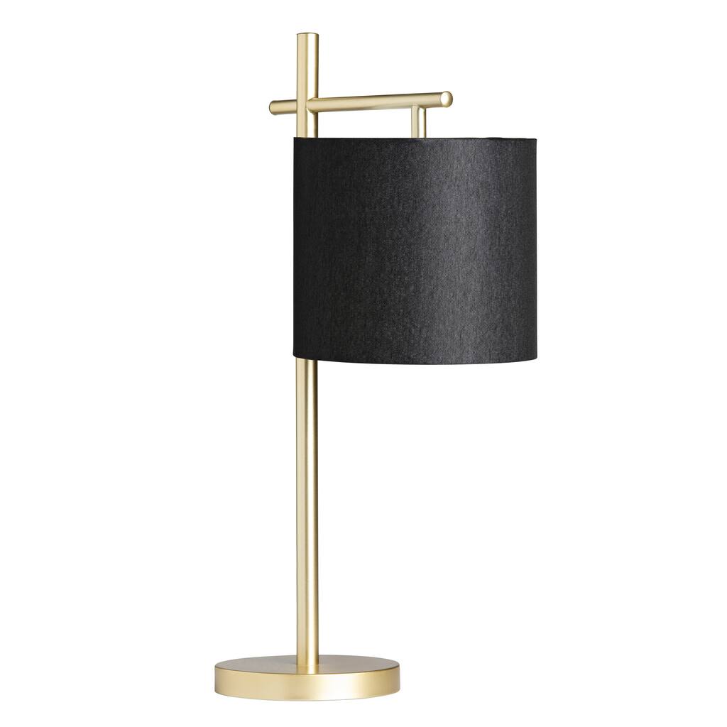 Sabrina Black and Gold Task Lamp