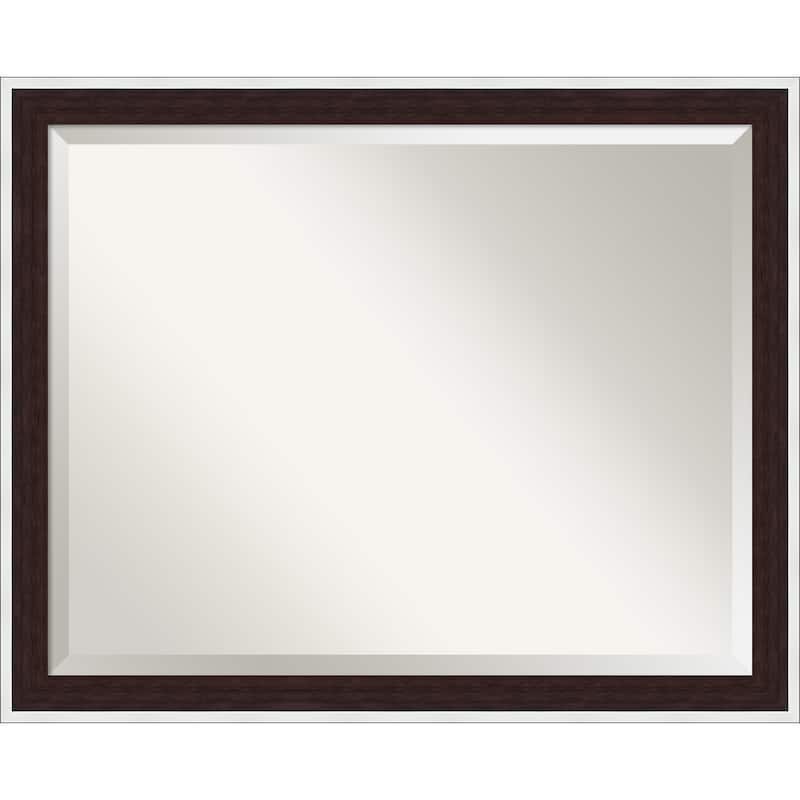 Maya Beveled Framed Wall Mirror