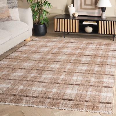 SAFAVIEH Oxford Plaids Dagmara Farmhouse Rug