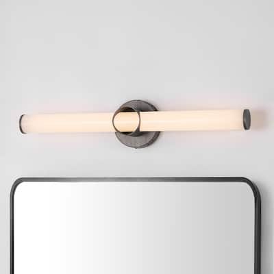 SAFAVIEH Home Lighting Collection Xerxes 29" Traditional Wall Sconce - 6" W x 4" D x 29" H