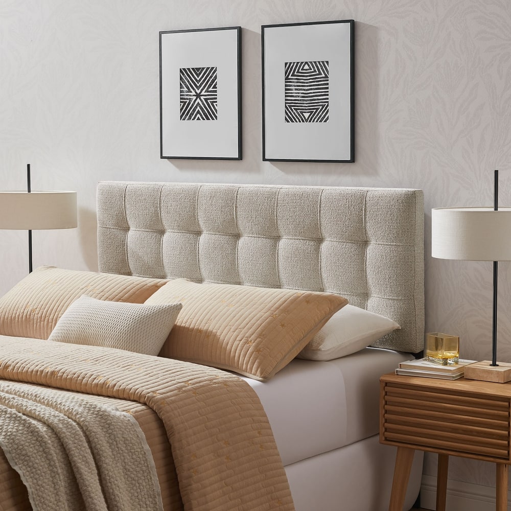 Lily Upholstered Fabric Headboard