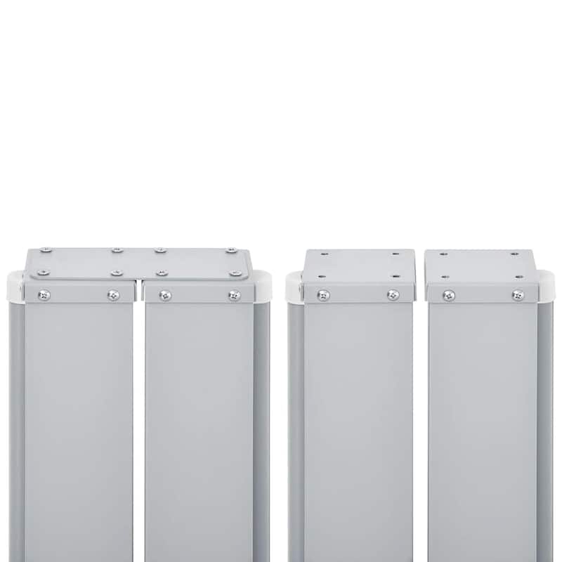 vidaXL Retractable Side Awning Folding Privacy Screen Outdoor Divider Wall