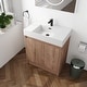 preview thumbnail 71 of 74, Beingnext 24"/30"/48"/60" Bathroom Vanity with Sink, Freestanding Bathroom Vanity with Soft Close Door and Shelf 29.5''W x 18.1''D x 35''H - Imitative Oak