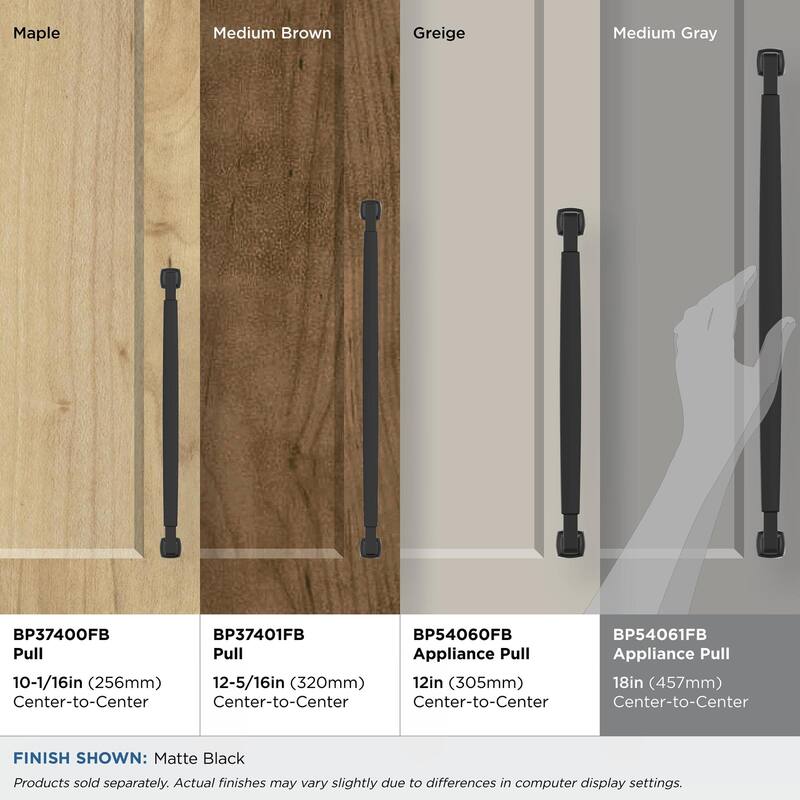 Amerock BP54061 Stature 18" Center to Center Handle Appliance Pull