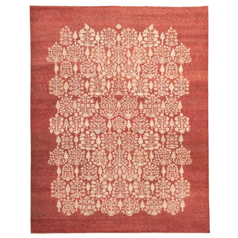 ECARPETGALLERY Hand-knotted Pako Persian 18 Of 20 Red Wool Rug - 9'1 x 11'8
