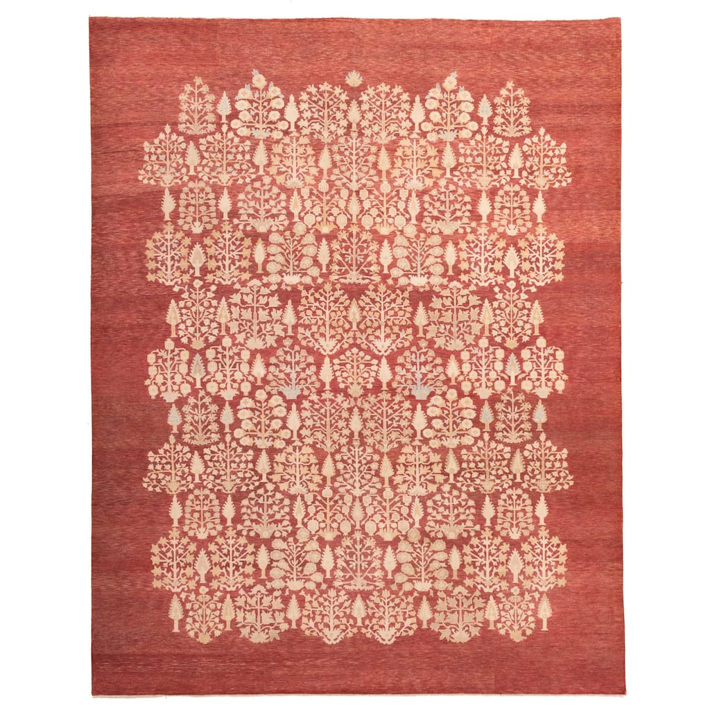 ECARPETGALLERY Hand-knotted Pako Persian 18 Of 20 Red Wool Rug - 9'1 x 11'8