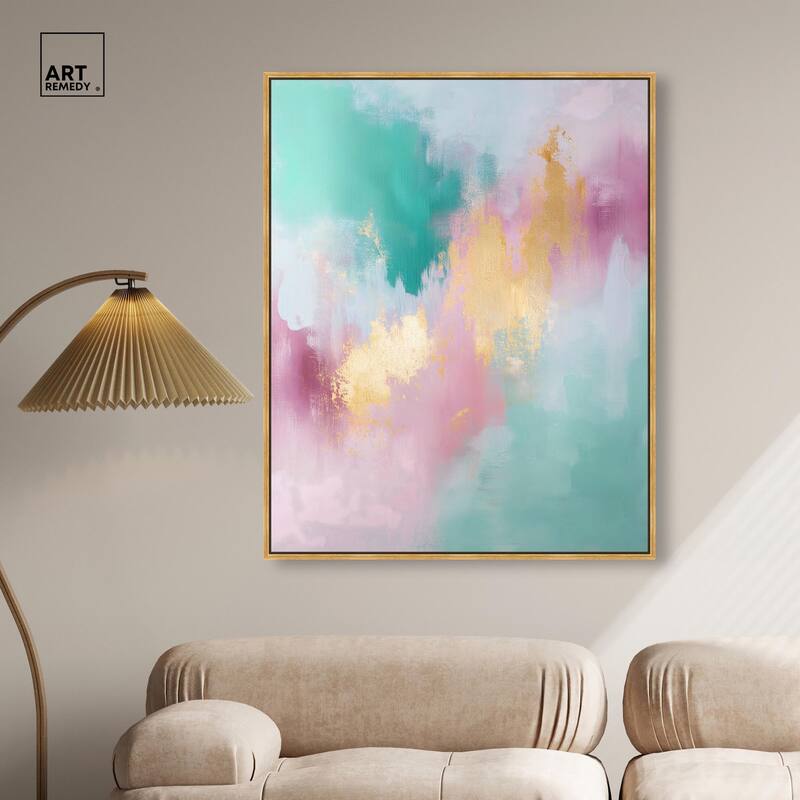 Pastel Dreams Mist Canvas by Art Remedy