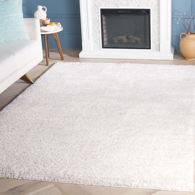 SAFAVIEH Tahoe Shag Yaprak Abstract 1.2-inch Thick Rug