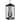 2 Light Outdoor Pendant Lantern in matte black finish - 20.2"H x 8"W x 8"D