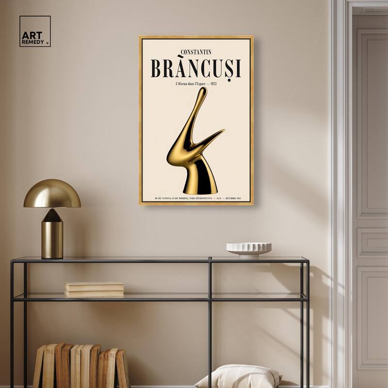 Bird in Space Sculpture Canvas by Art Remedy
