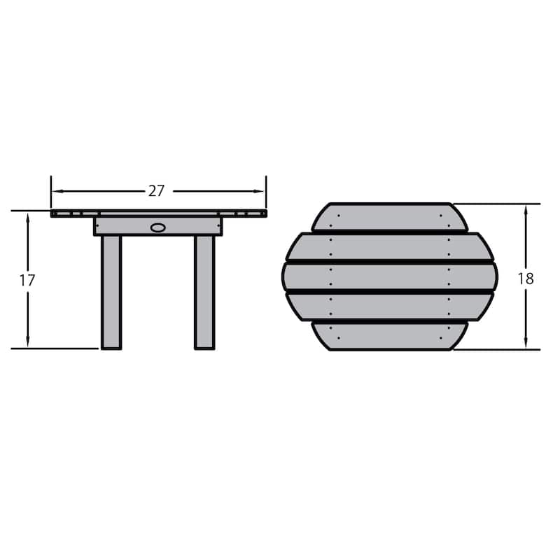 HIGHWOOD Outdoor Side Table