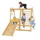 preview thumbnail 1 of 5, 8 in 1 Indoor Kids Playground,Jungle Gym Toys
