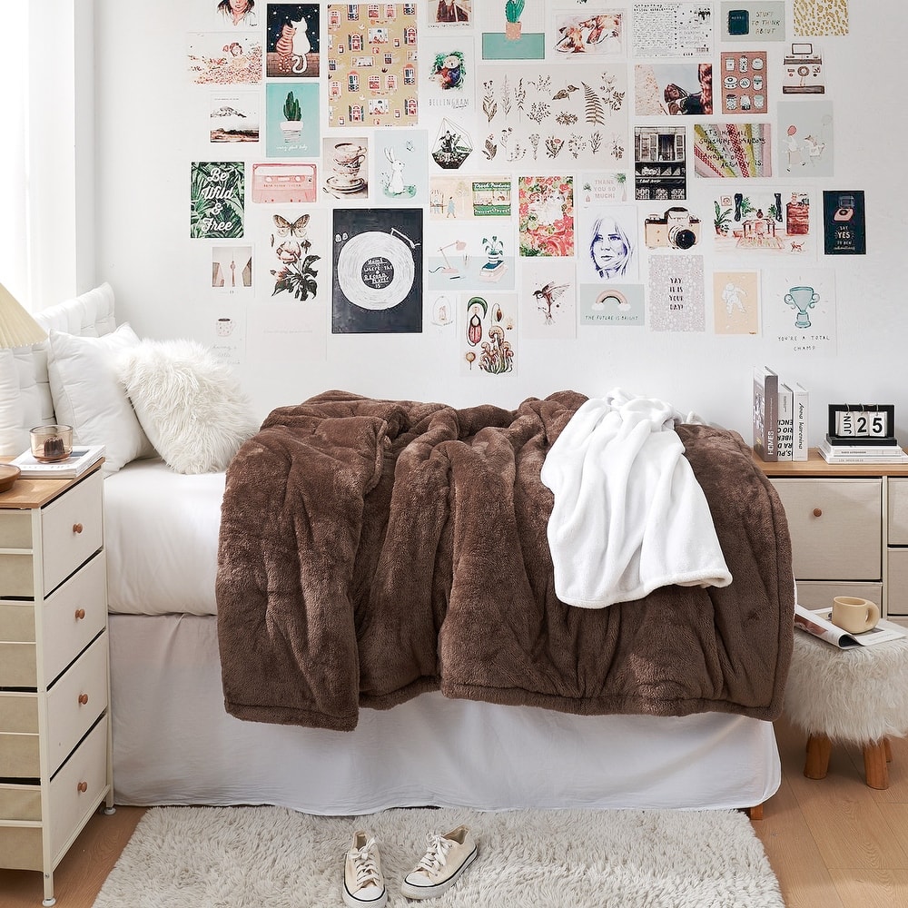 The Original Plush - Coma Inducer® Oversized Comforter - Pine Bark