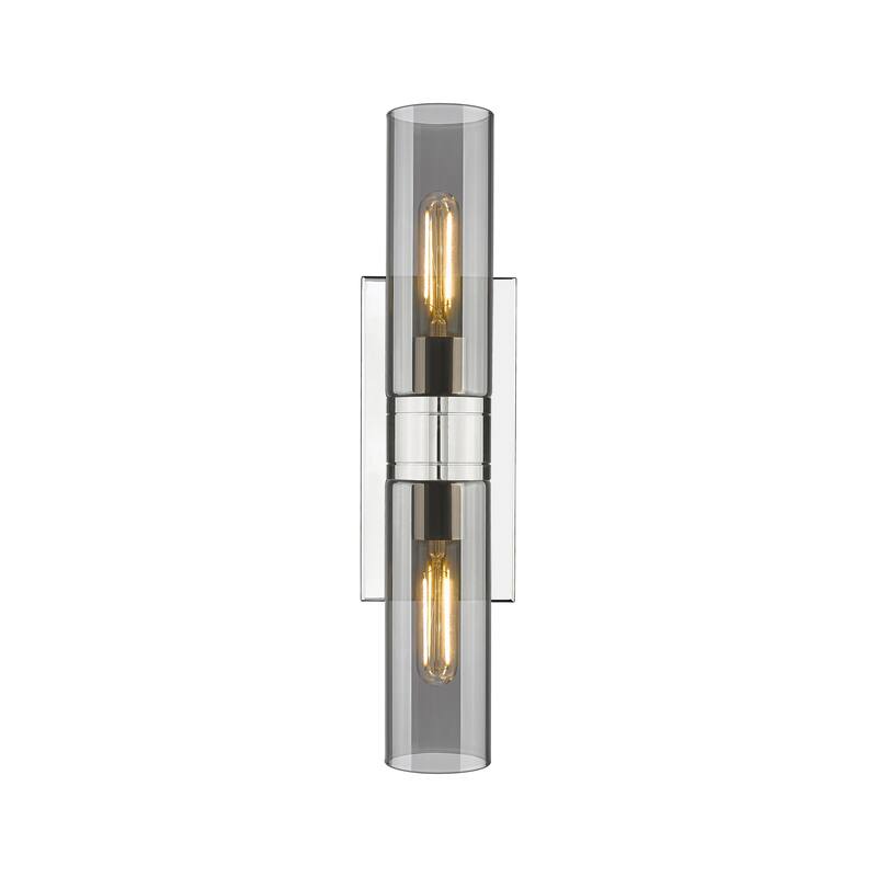 Innovations Lighting Ballston Urban - 2 Light 8" Wall-Mounted Bath Vanity Light