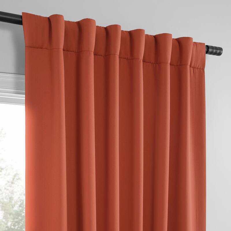 Exclusive Fabrics Room Darkening Curtains for Bedroom & Living Room Curtains - Window Drapes (2 Panels).