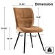 preview thumbnail 42 of 62, Dining Chairs Set of 2, Armless Kitchen Chairs, Soft Cushion