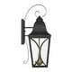 preview thumbnail 5 of 7, The Great Outdoors 73352 Cardigan 2 Light 21" Tall Outdoor Wall Sconce