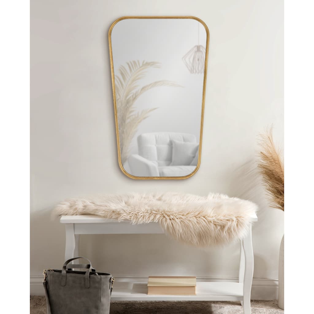 Kate and Laurel Caskill Framed Cowbell Wall Mirror