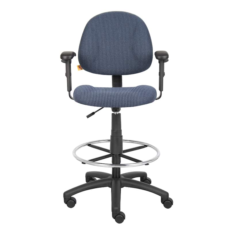 Boss Contoured Comfort Drafting Chair with Arms