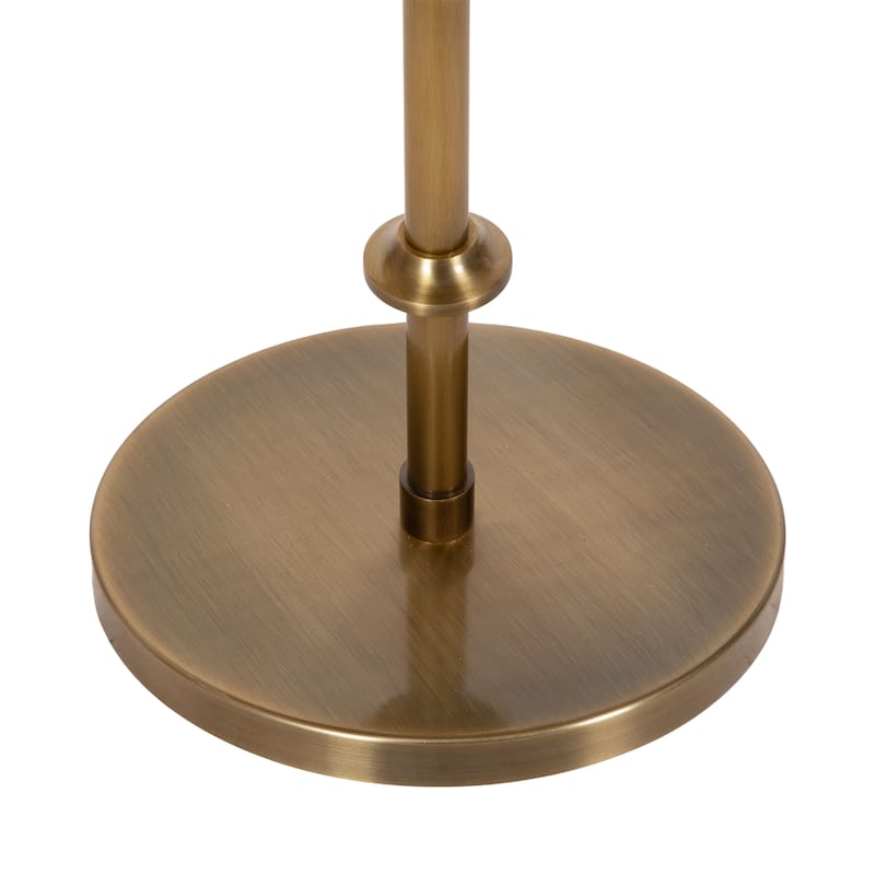 Kate and Laurel Engles Adjustable Marble Table and Plant Stand