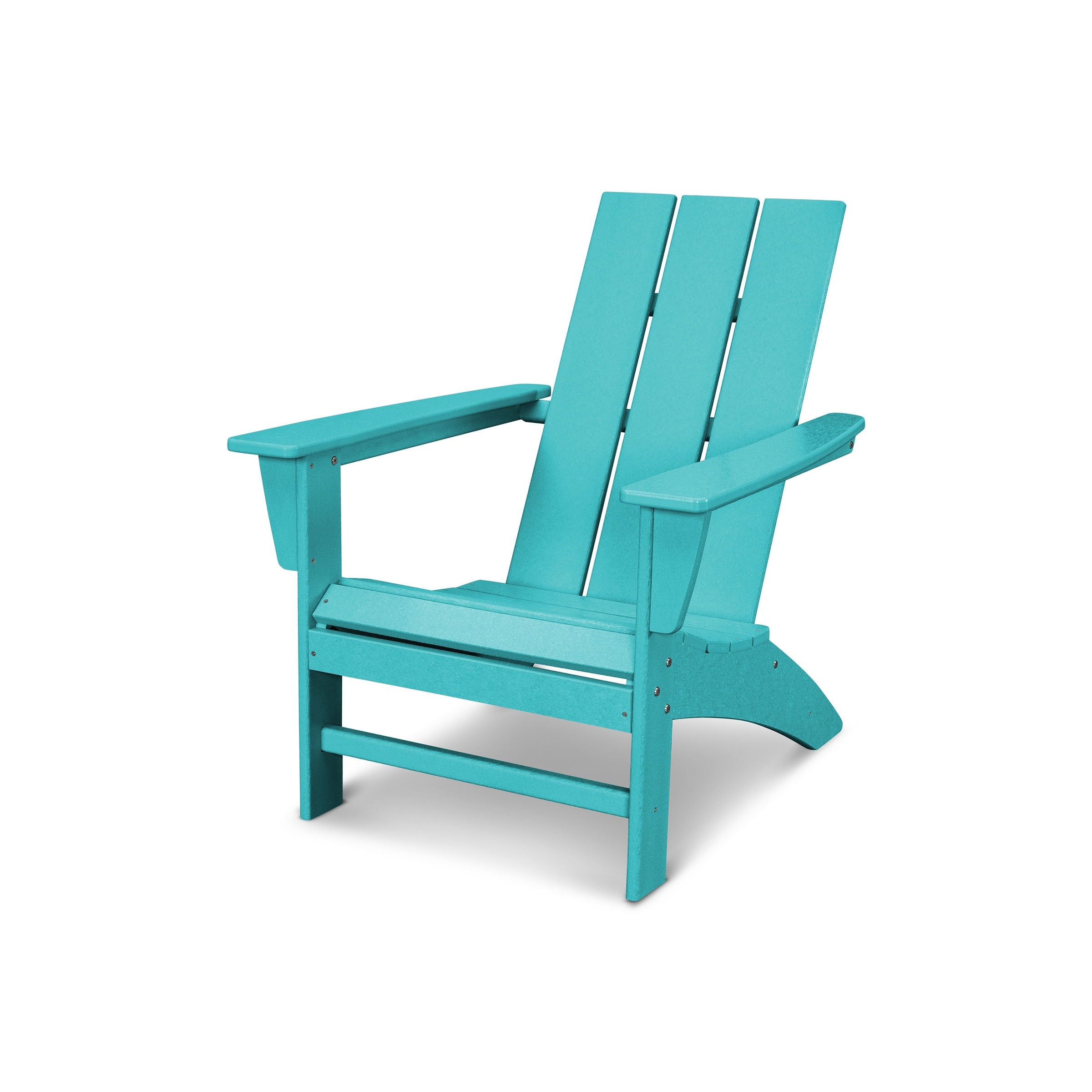 POLYWOOD Modern Outdoor Adirondack Chair