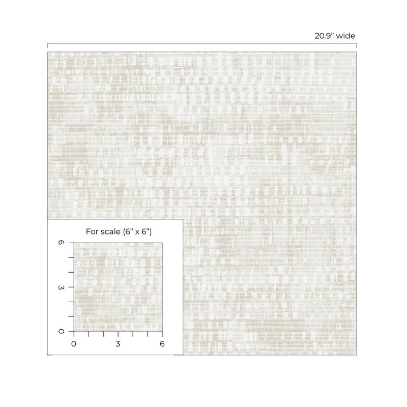 Seabrook Designs Nimbus Faux Non-Woven Unpasted Wallpaper