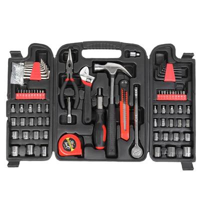 186 PCS Household Hand Tool Kit, Common Repair Tool Set