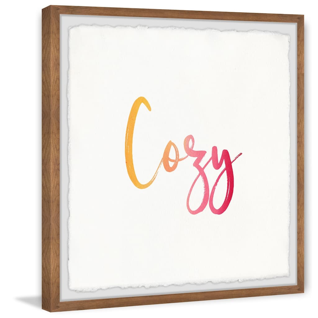 Colorful Cozy Framed Wall Art, Elegant Home Touch - Sophisticated Artwork for Refined Décor