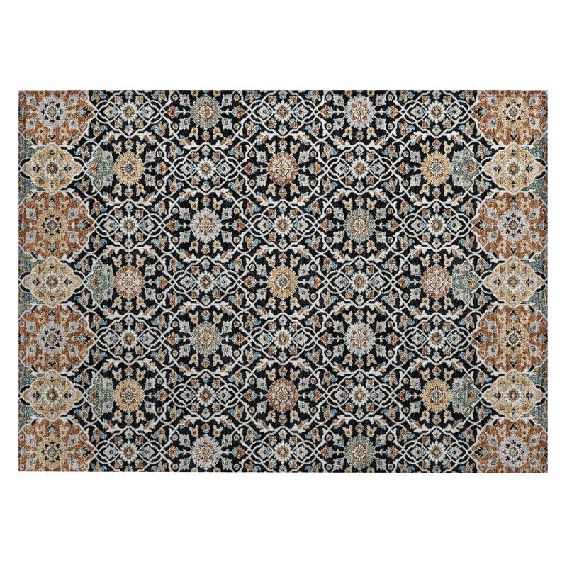 Machine Washable Indoor/Outdoor Traditional Masters Chantille Rug