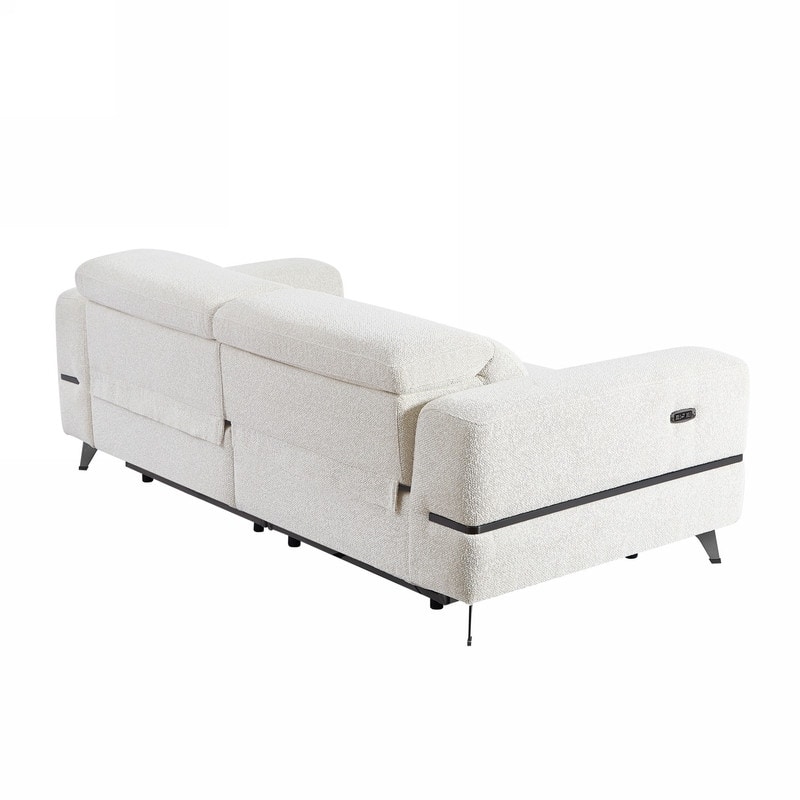 84"W Upholstered Power Reclining Sofa For Living Room