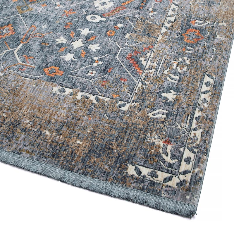 Artundra Denium Machine Made Flatweave Indoor Area Rug