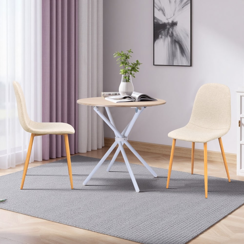 Round Table - Modern and Elegant Design for Home, Dining room, Office, and Outdoor Use