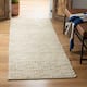 SAFAVIEH Handmade Ivory Jute Area Rug - 2'6" x 12' - Ivory