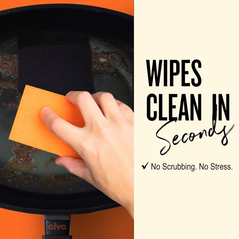 Alva Energy Ceramic Nonstick Fish Pan 13.4" Oval Frying Pan for Cooking Fish