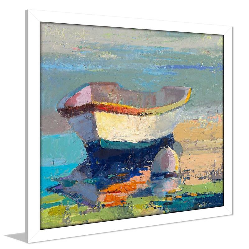 "Bottle Green Boat" by Beth A. Forst Print on Acrylic