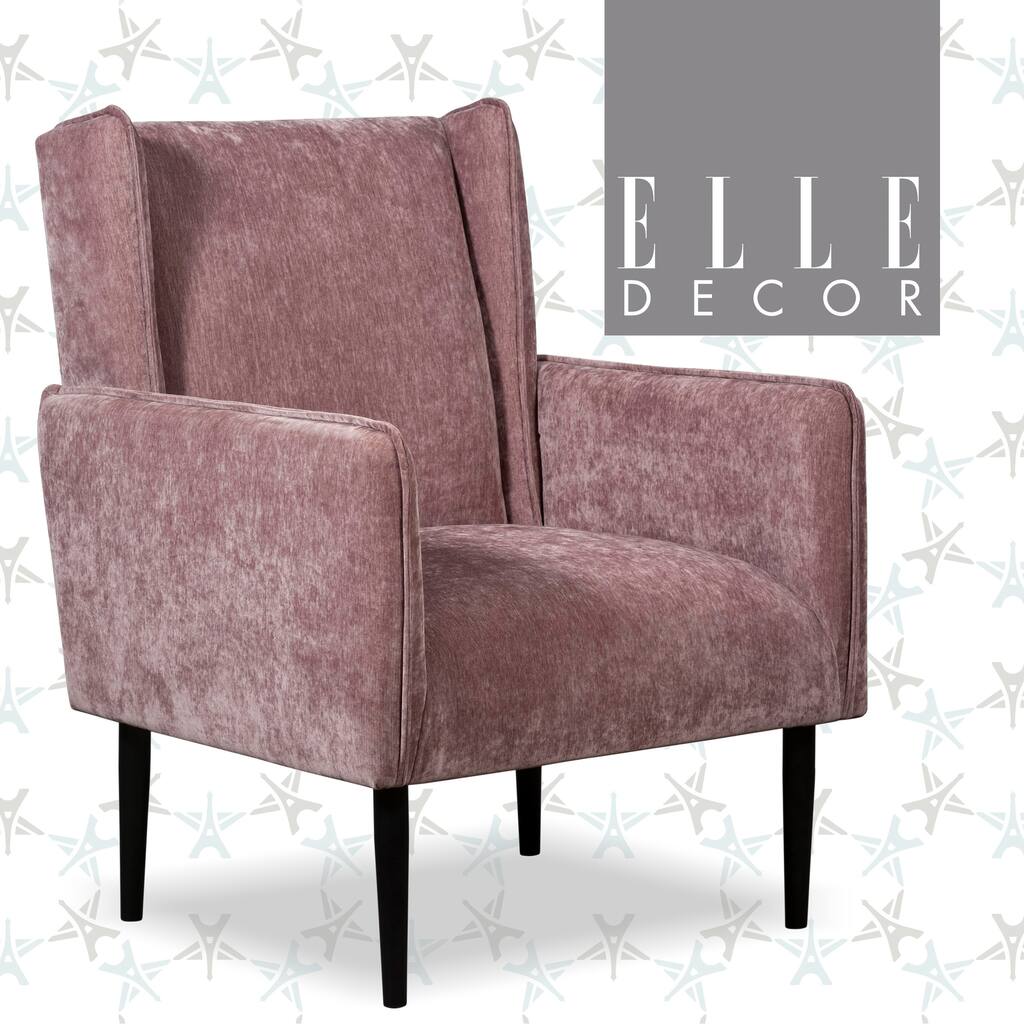 Elle Decor Baptiste Wingback Accent Chair
