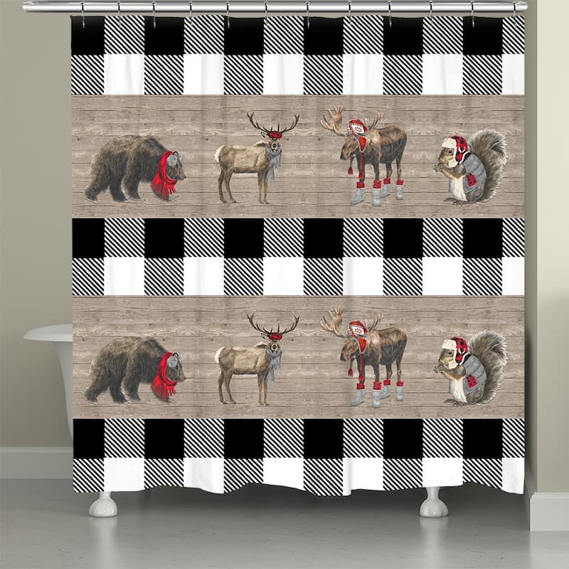 In The wilderness Shower Curtain