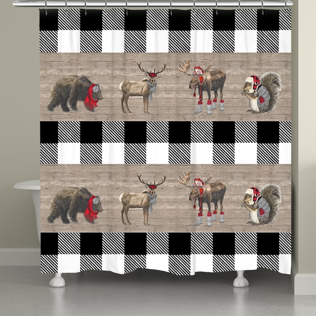 In The wilderness Shower Curtain