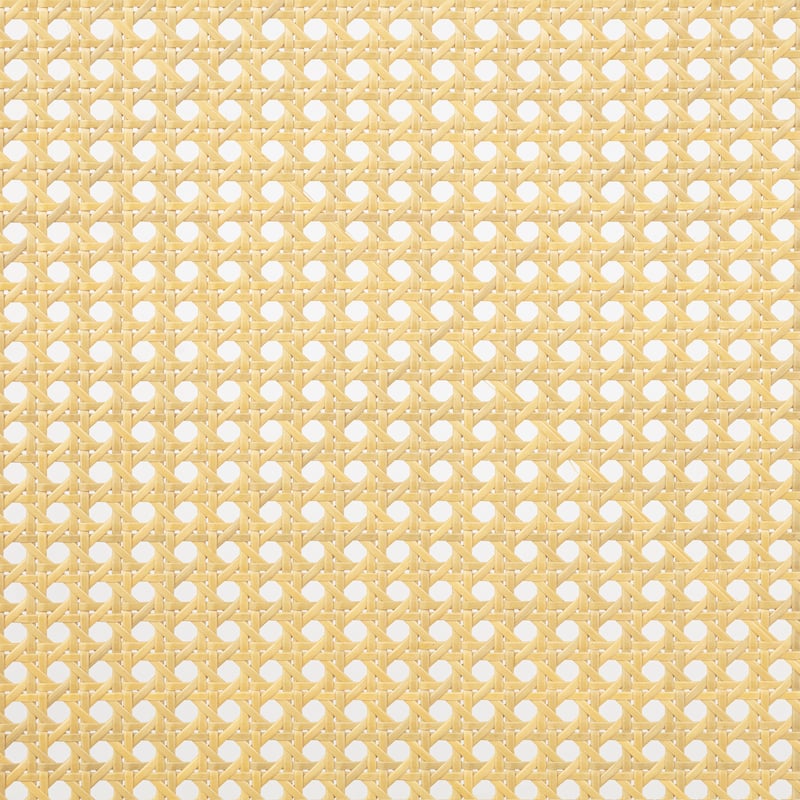 Roomfitters King Pine Wood Bed Frame with Rattan Headboard and Footboard, Central Reinforced Platform Support