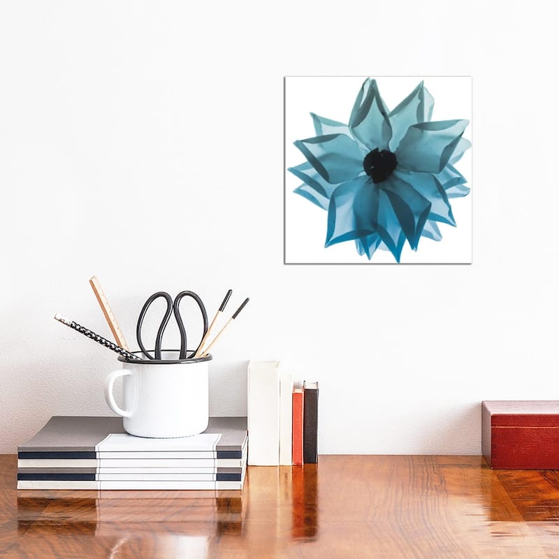 iCanvas "Rose Petal Blues I" by Albert Koetsier Canvas Print - 12x12x1.5