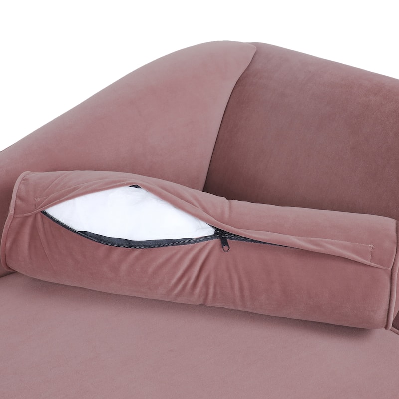Calvert Upholstered Chaise Lounge by Christopher Knight Home