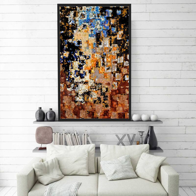 "Jude 1 2 Mercy Peace And Love To You" Print on Floating Canvas