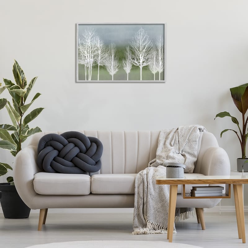 Stupell White Tree Impressions Framed Giclee Art Design By Kate Bennett