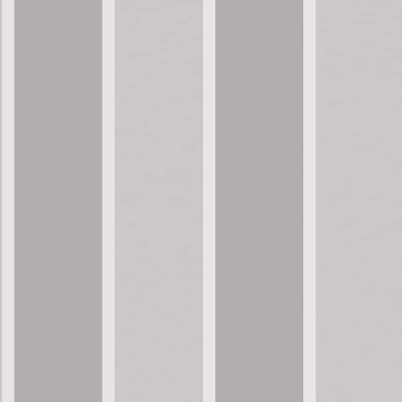 Galerie Wallcoverings Smart Stripes 2 Formal Stripe Vinyl on Non-Woven Matte Wallpaper Roll - 33 feet x 21 inches - Grey/Silver