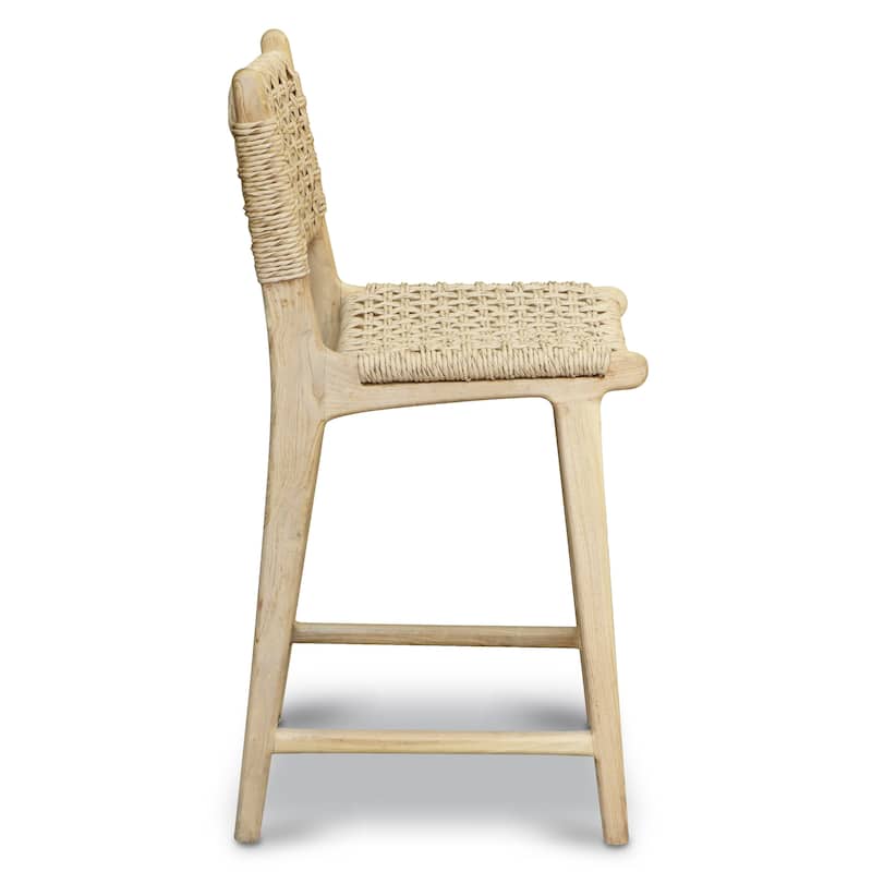 Poly & Bark Batu Indoor / Outdoor Counter Height Stool