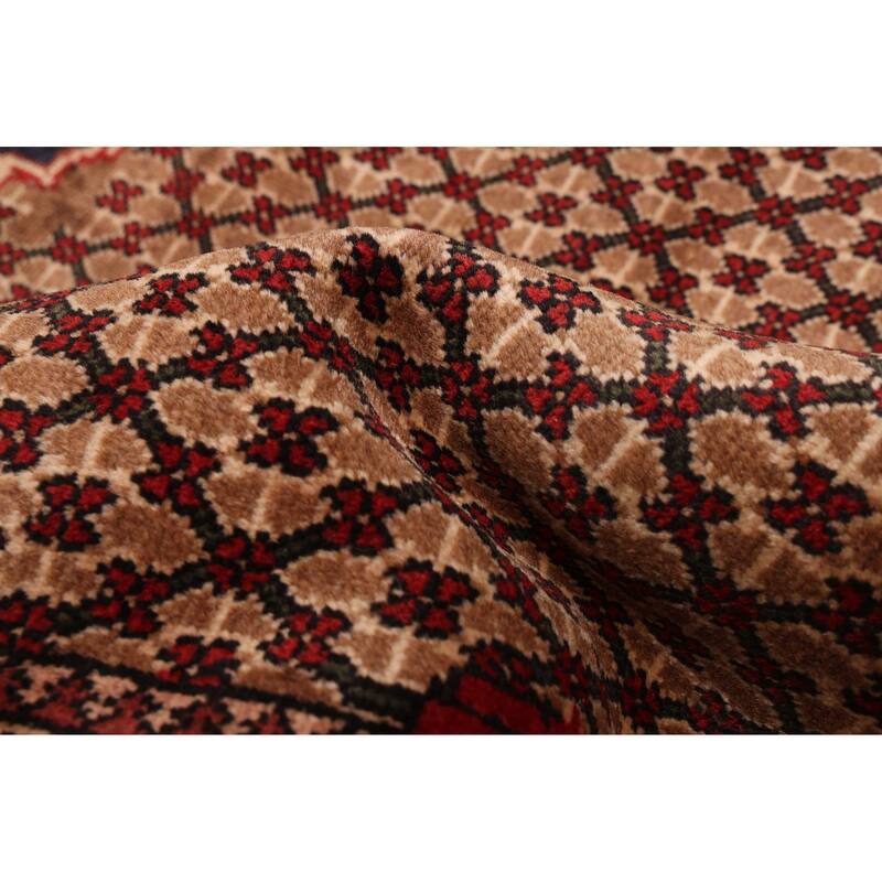 ECARPETGALLERY Hand-knotted Anatolian Vintage Brown Wool Rug - 5'0 x 9'1