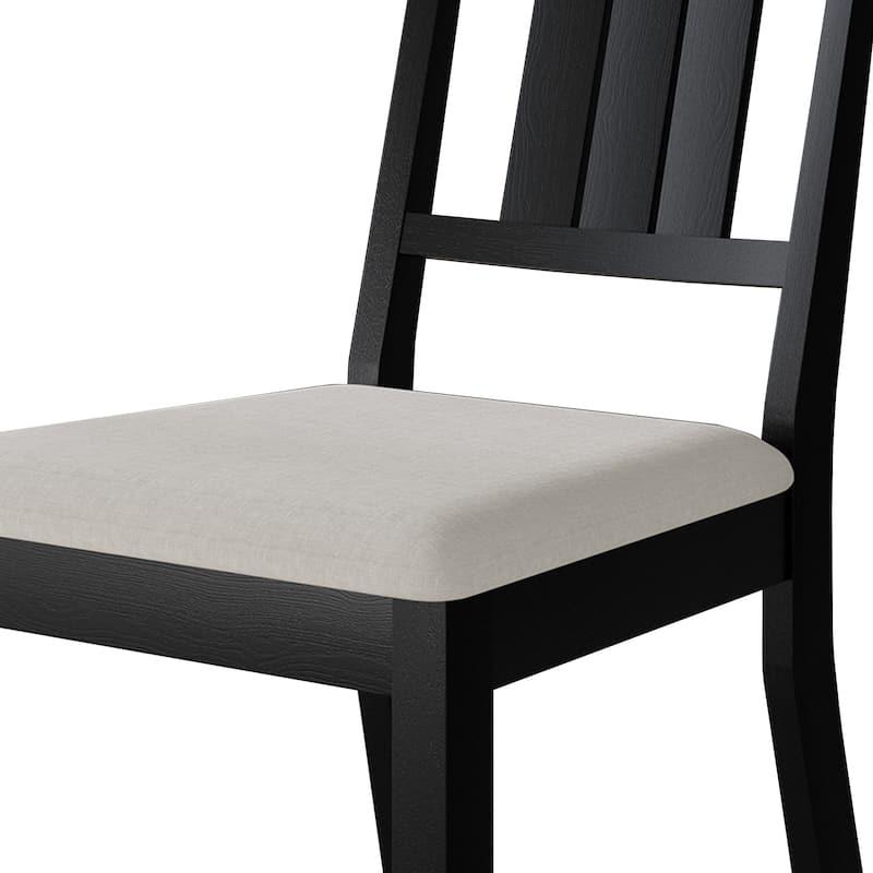 CraftPorch Classic Wooden Dining Chairs (Set of 2) - N/A
