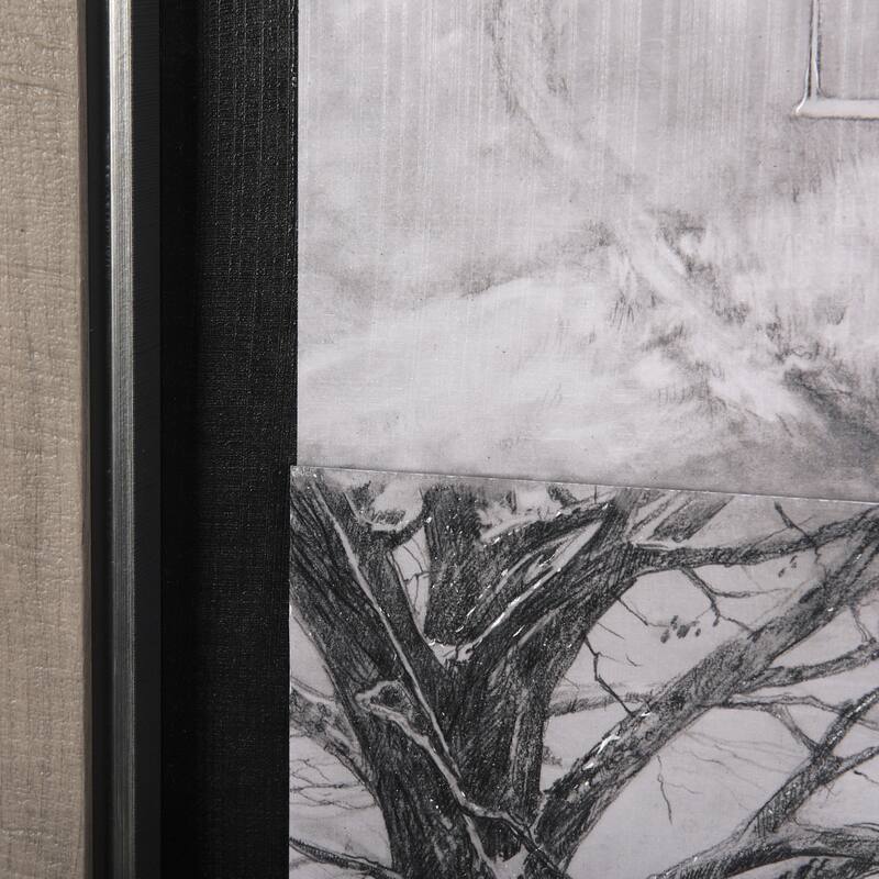 Countryside Sketches II Framed Art Print