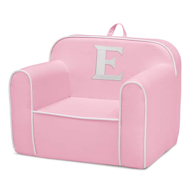 Delta Children Personalized Monogram Cozee Chair - Customize with Letter E