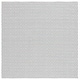 preview thumbnail 20 of 103, SAFAVIEH Handmade Flatweave Montauk Everly Casual Cotton Rug 6' Square - Ivory/Light Blue - Square